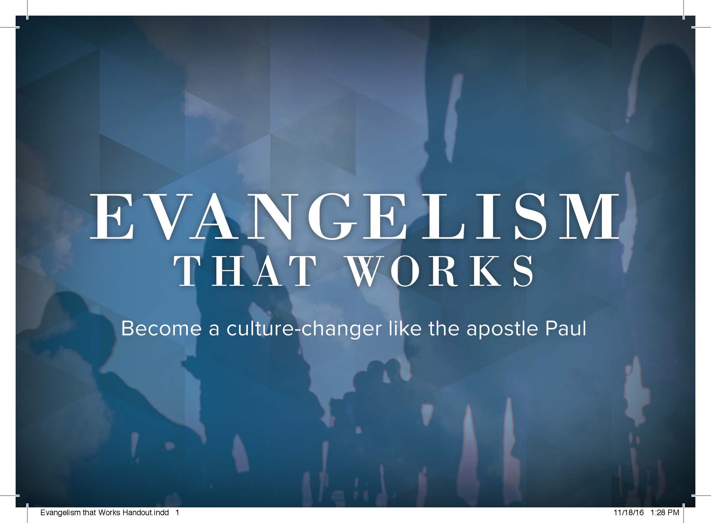 Evangelism that Works Handout_Page_1 - Gateway Leadership Initiative